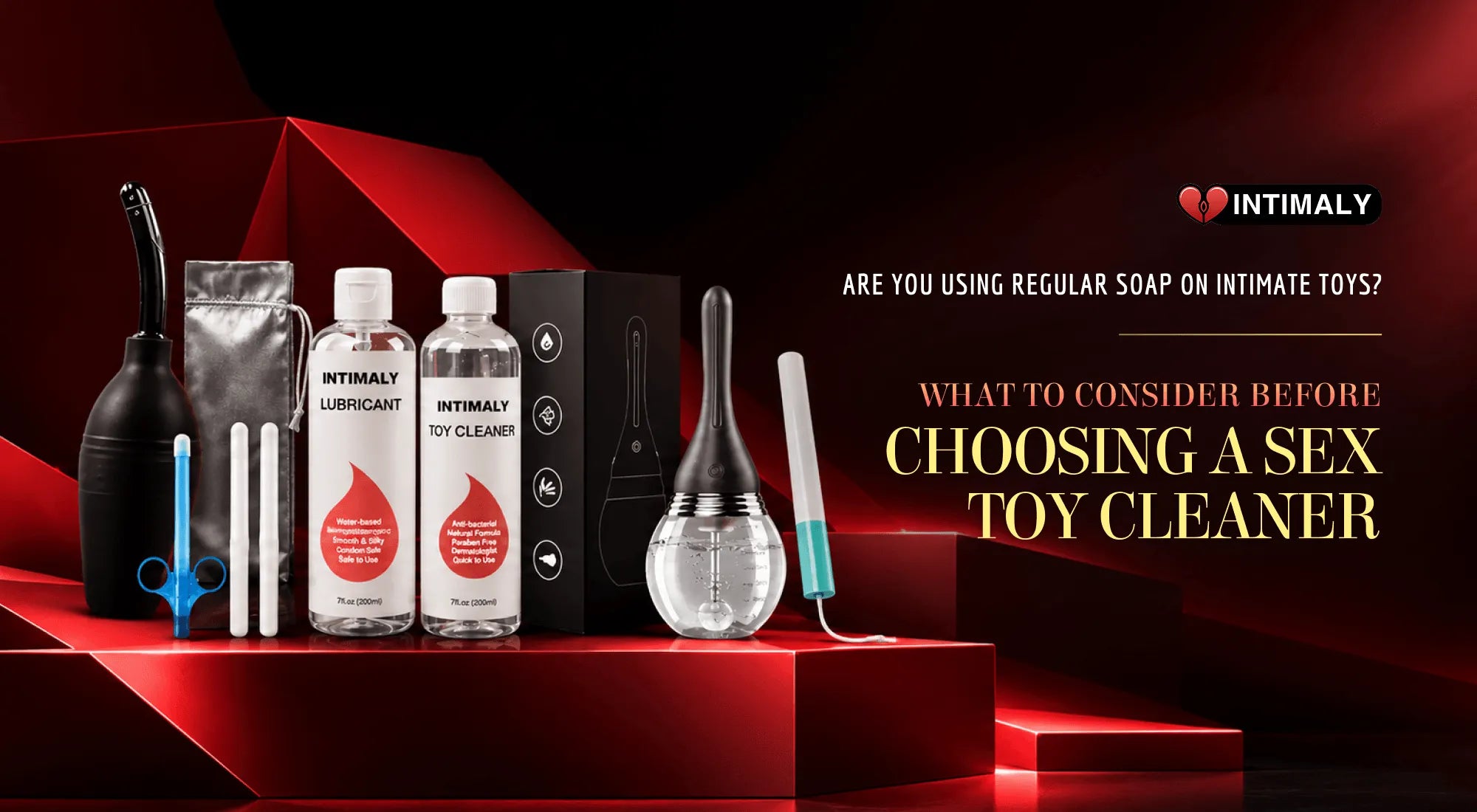 Are You Using Regular Soap on Intimate Toys? What to Consider Before Choosing a Sex Toy Cleaner