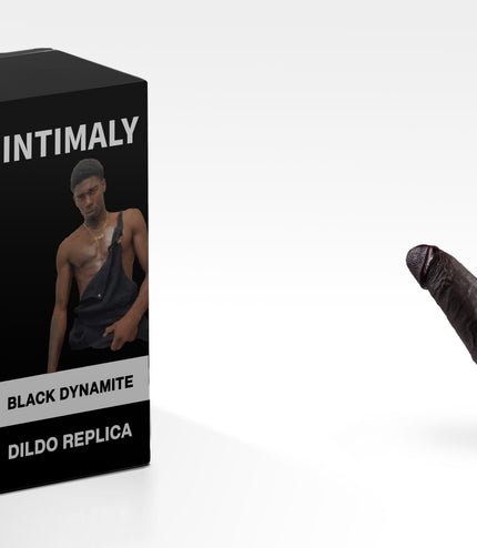 Intimaly custom dildo sex toy Feel Black dynamite (Thexpip3r)