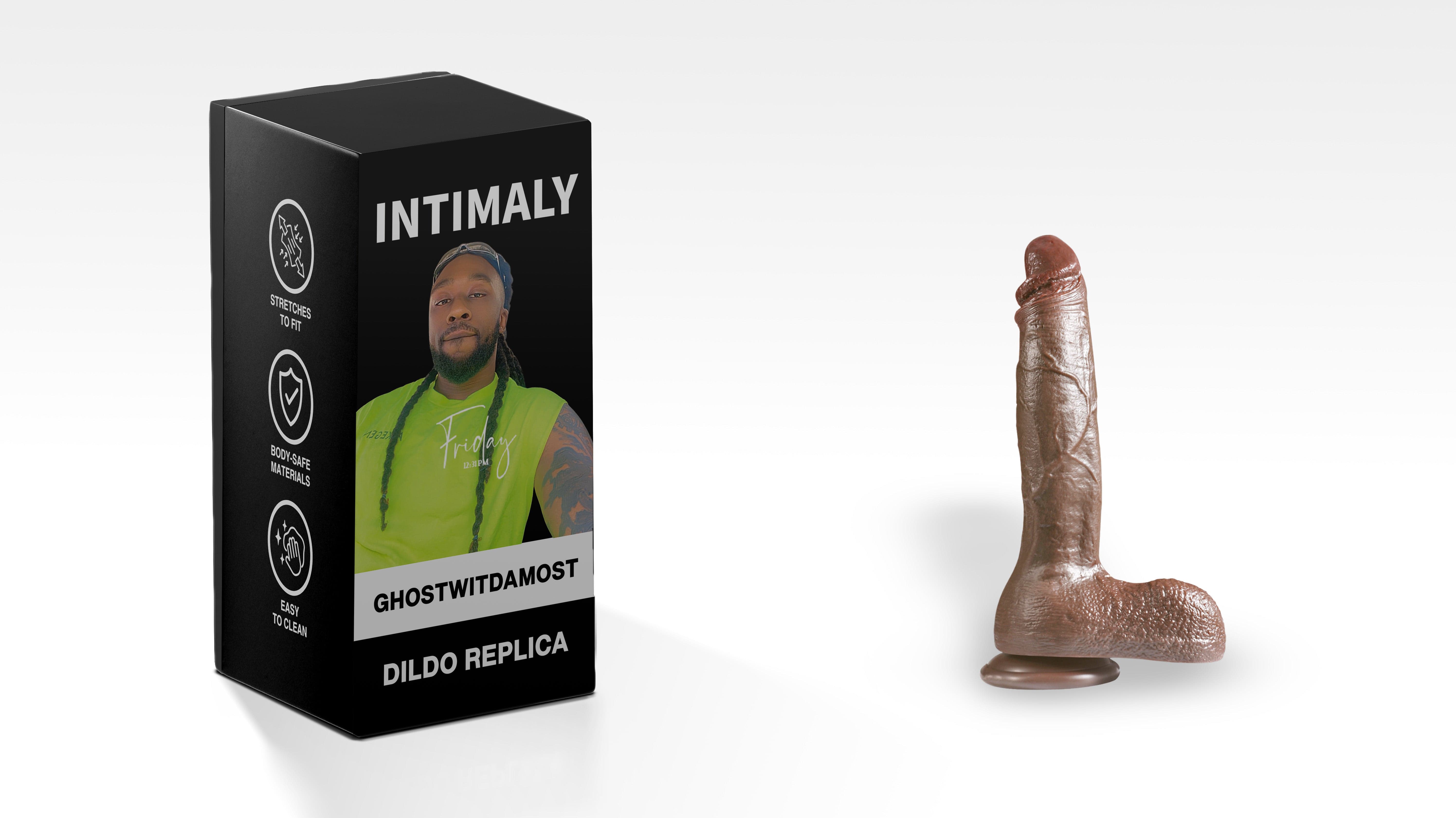 Feel Ghostwitdamost's Dildo Replica - Exclusive Lifelike Pleasure Intimaly Feel Ghostwitdamost's Dildo Replica - Exclusive Lifelike Pleasure Intimaly