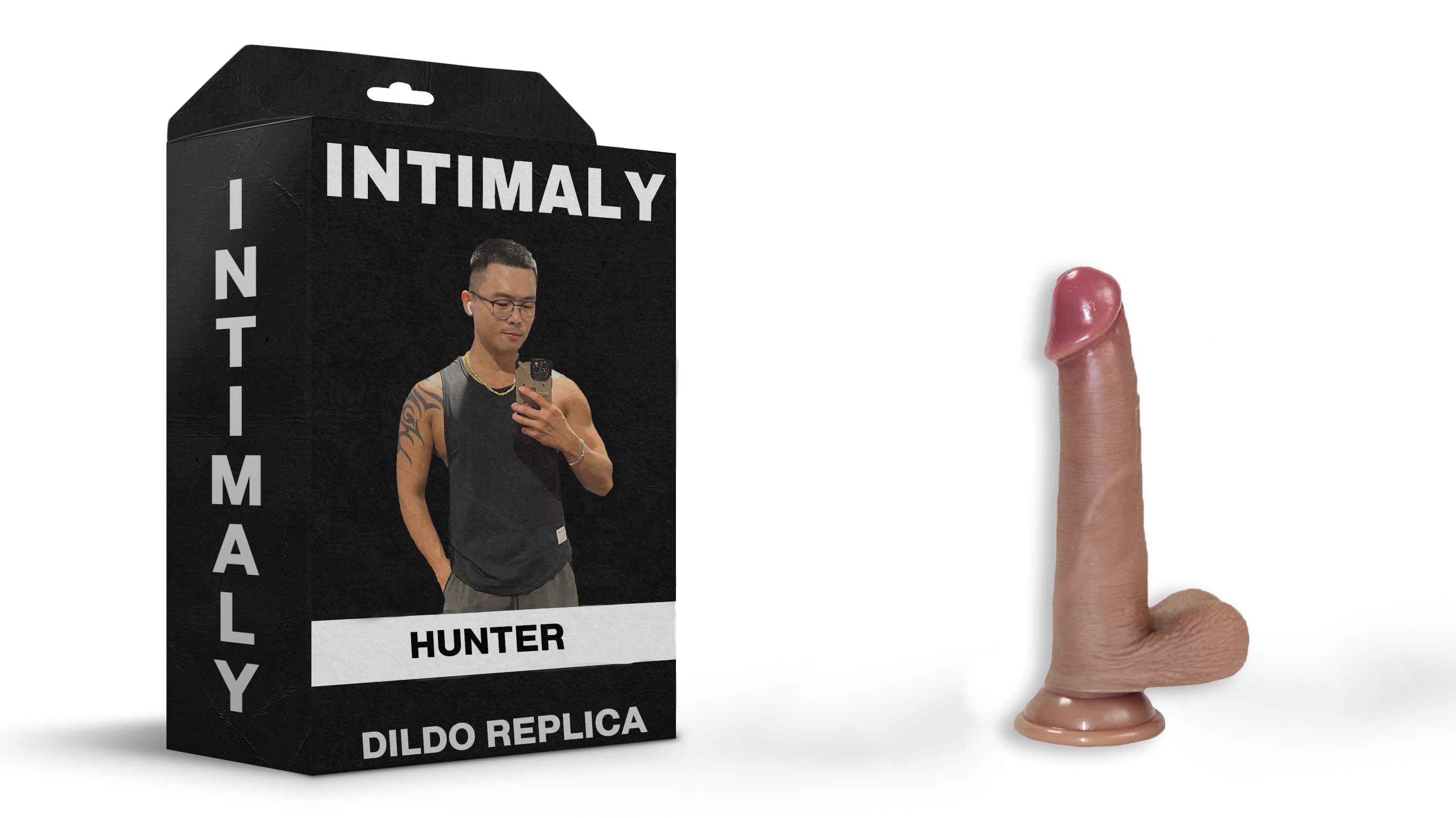 Hunter's Dildo Replica - Exclusive Lifelike Pleasure Intimaly Hunter's Dildo Replica - Exclusive Lifelike Pleasure Intimaly