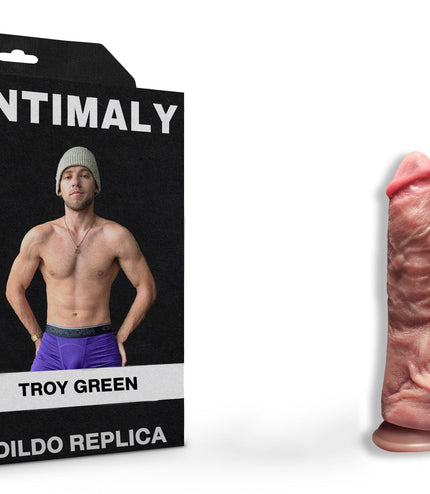 Intimaly custom dildo sex toy Feel Troy Green